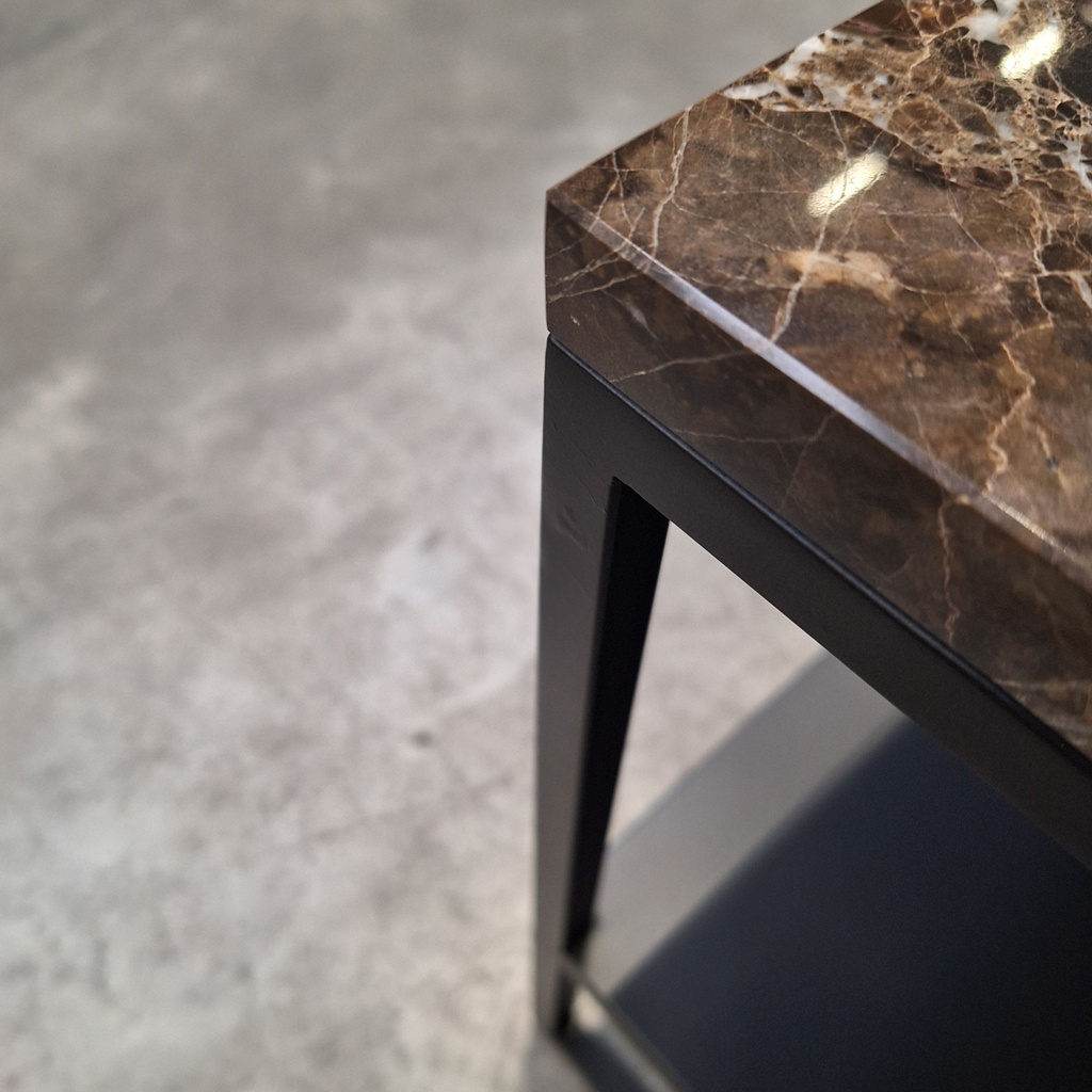 Stone side table