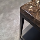 Stone side table