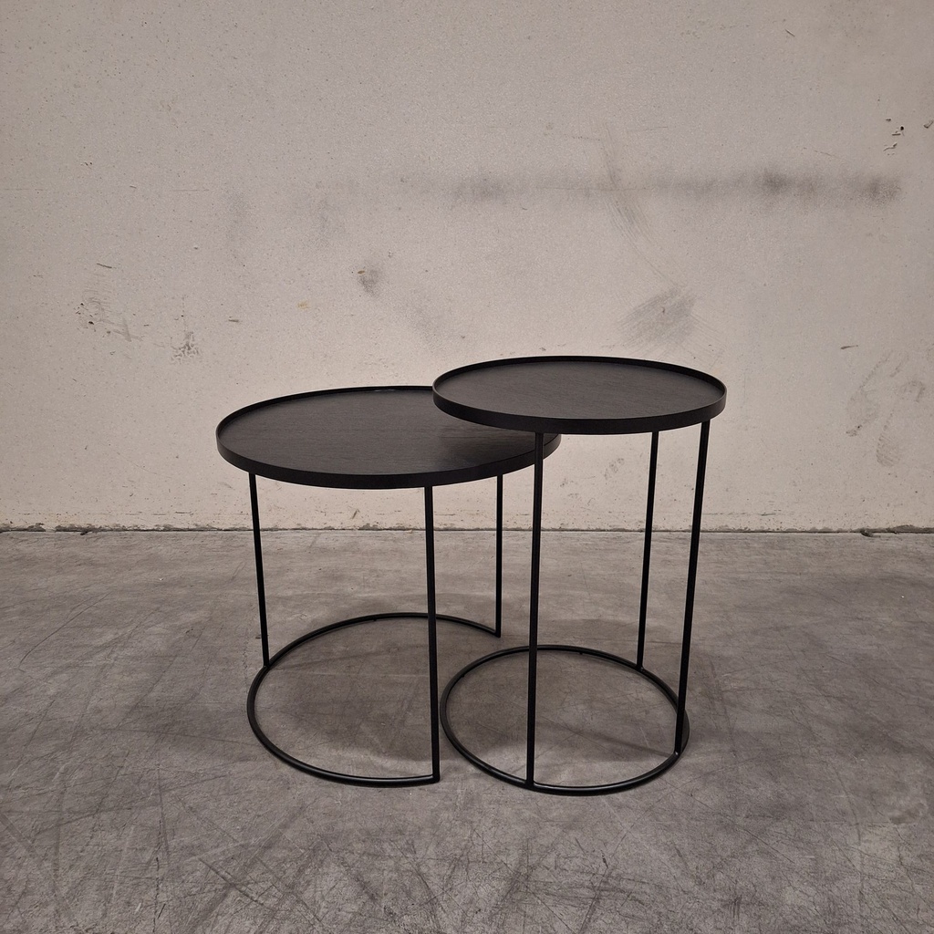 Tray side table set