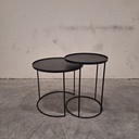 Tray side table set