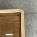 Spindle bedside table