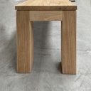 Straight bench