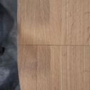 Bok round extendable dining table