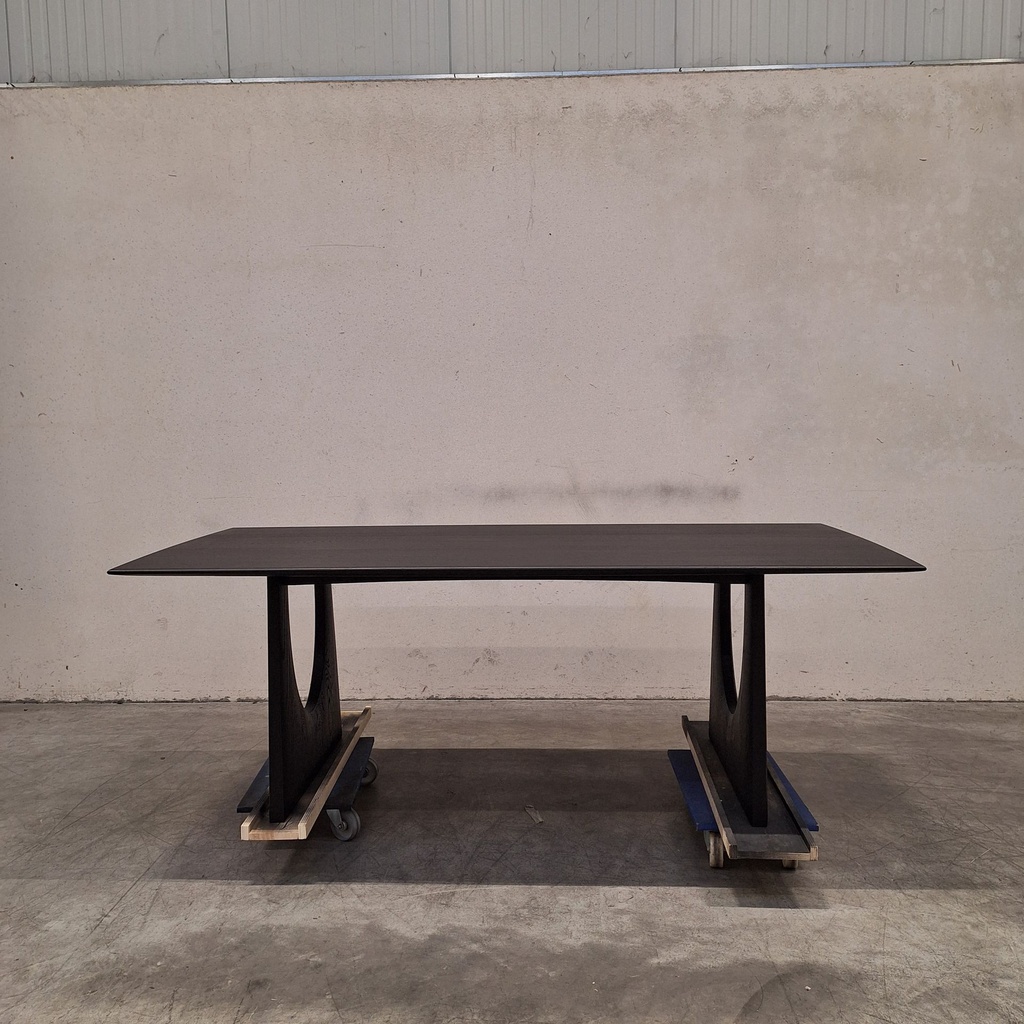Geometric dining table
