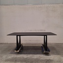 Geometric dining table