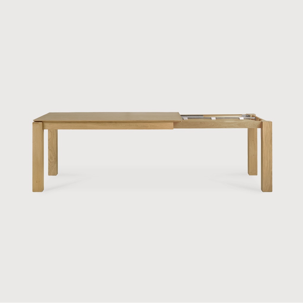 Slice extendable dining table