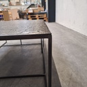 Pentagon nesting coffee table set