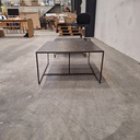 Pentagon nesting coffee table set