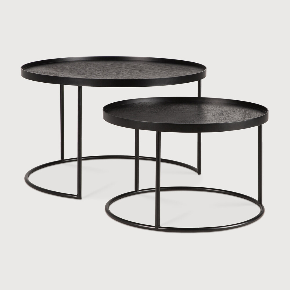 Tray coffee table set