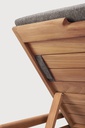Thin cushion for Jack outdoor adjustable lounger