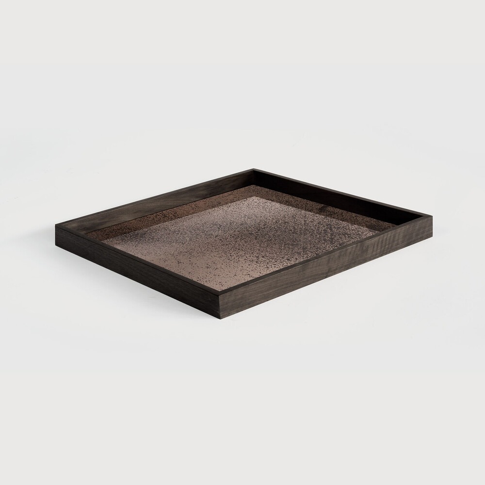 Aged mirror tray