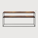 Aged sofa console