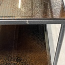 Aged sofa console