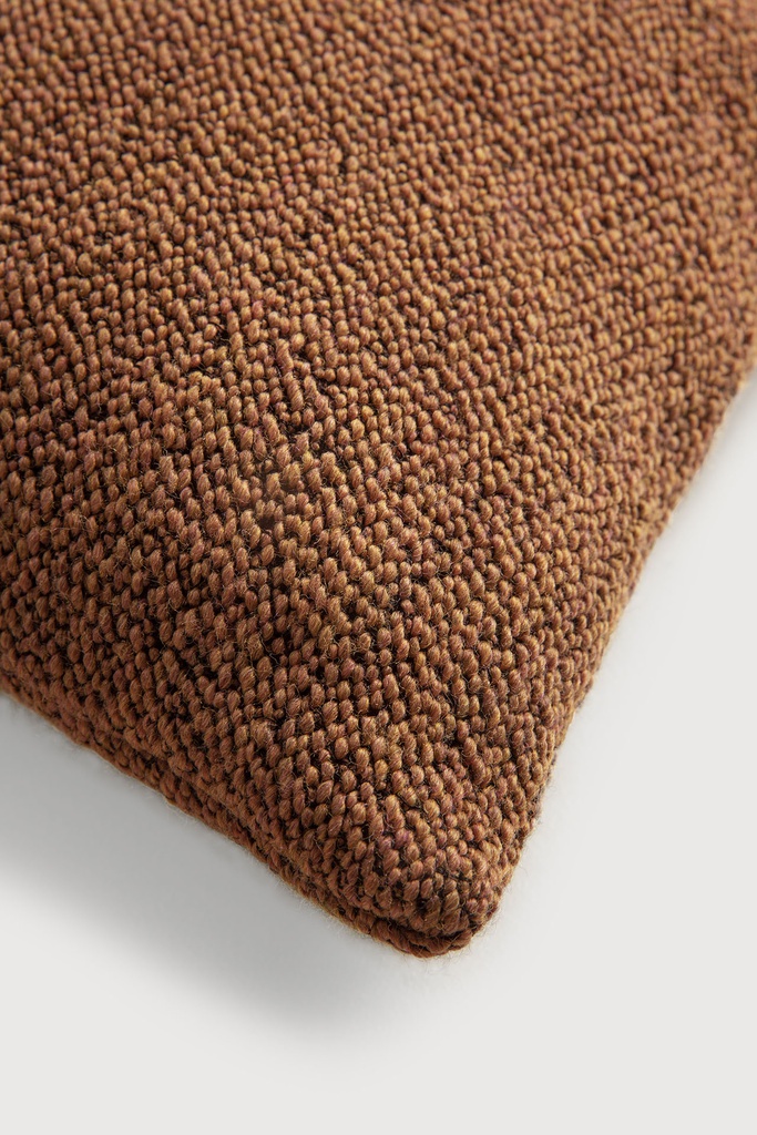 Nomad outdoor cushion - marsala