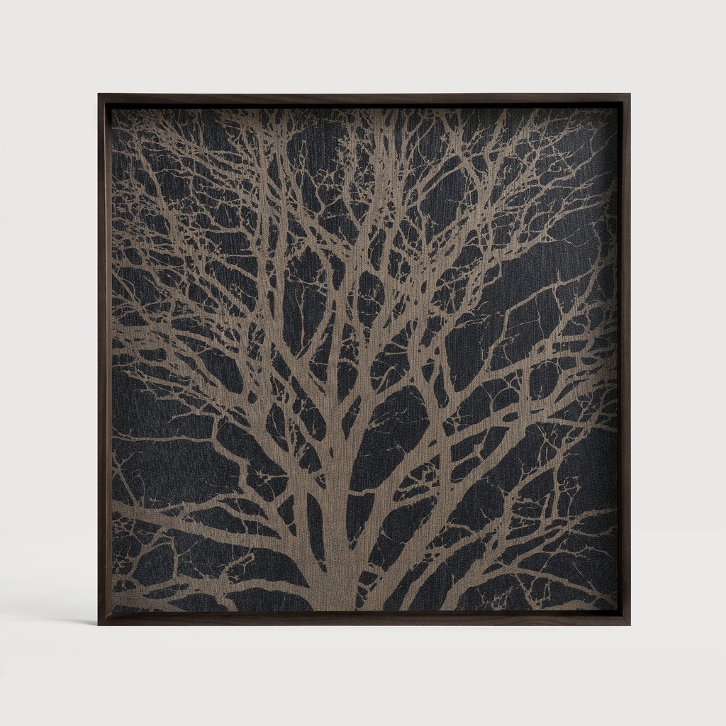 Tree wooden tray