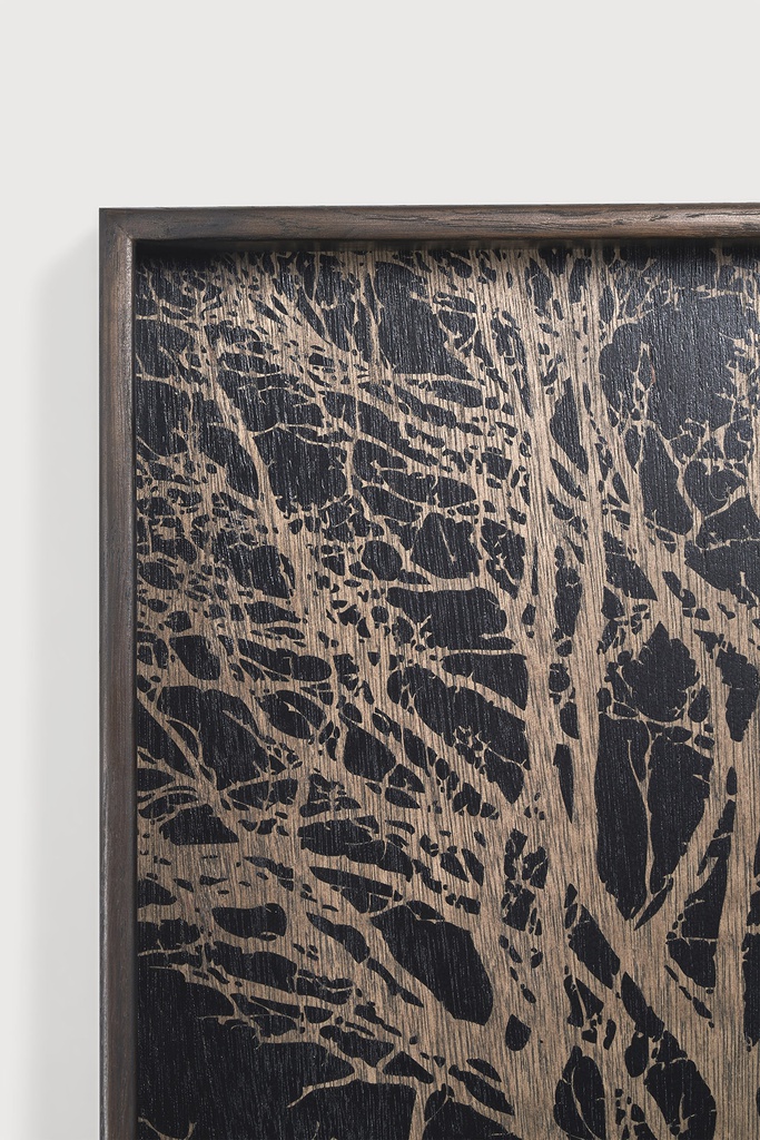 Tree wooden tray