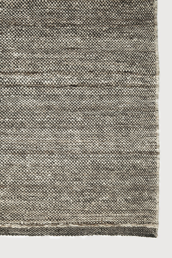 Checked kilim rug (170×240cm)