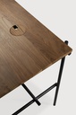 Teak Oscar desk - 140cm