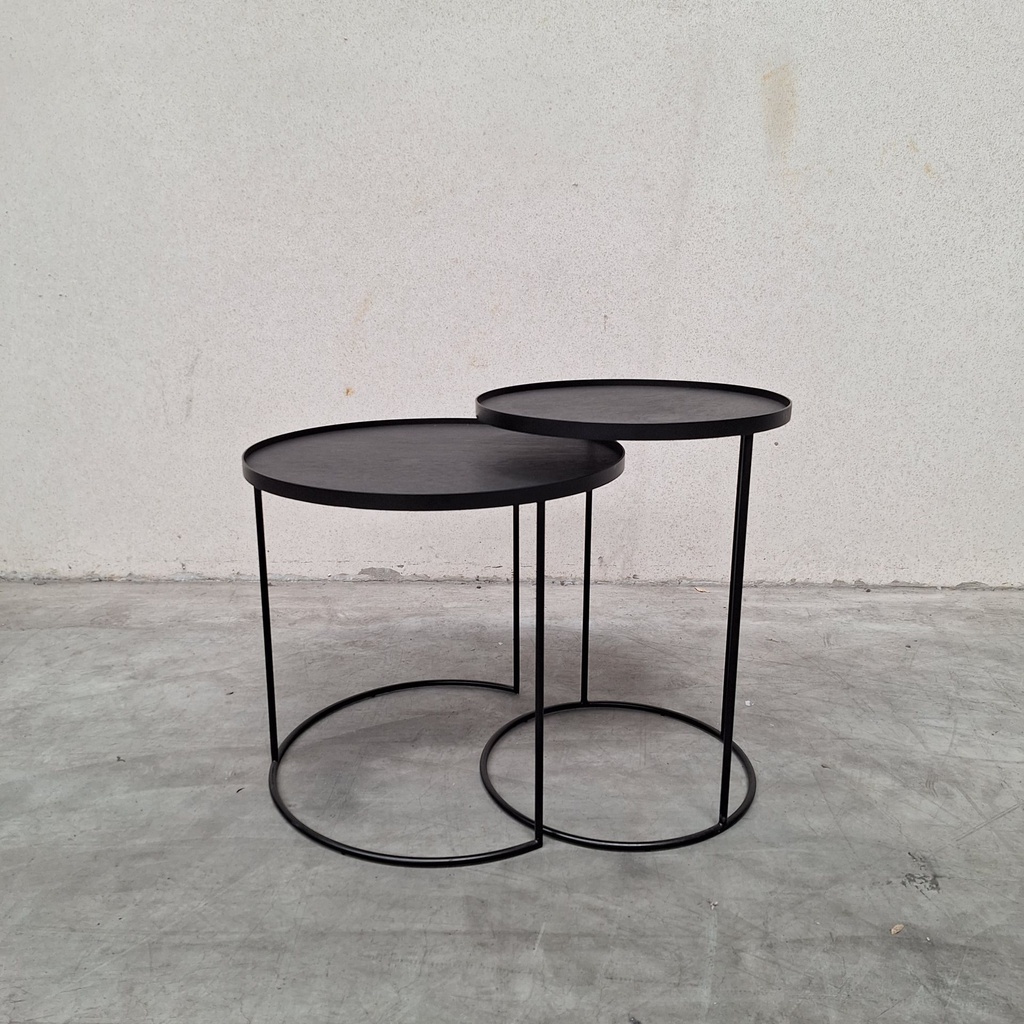 Tray side table set