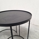 Tray side table set