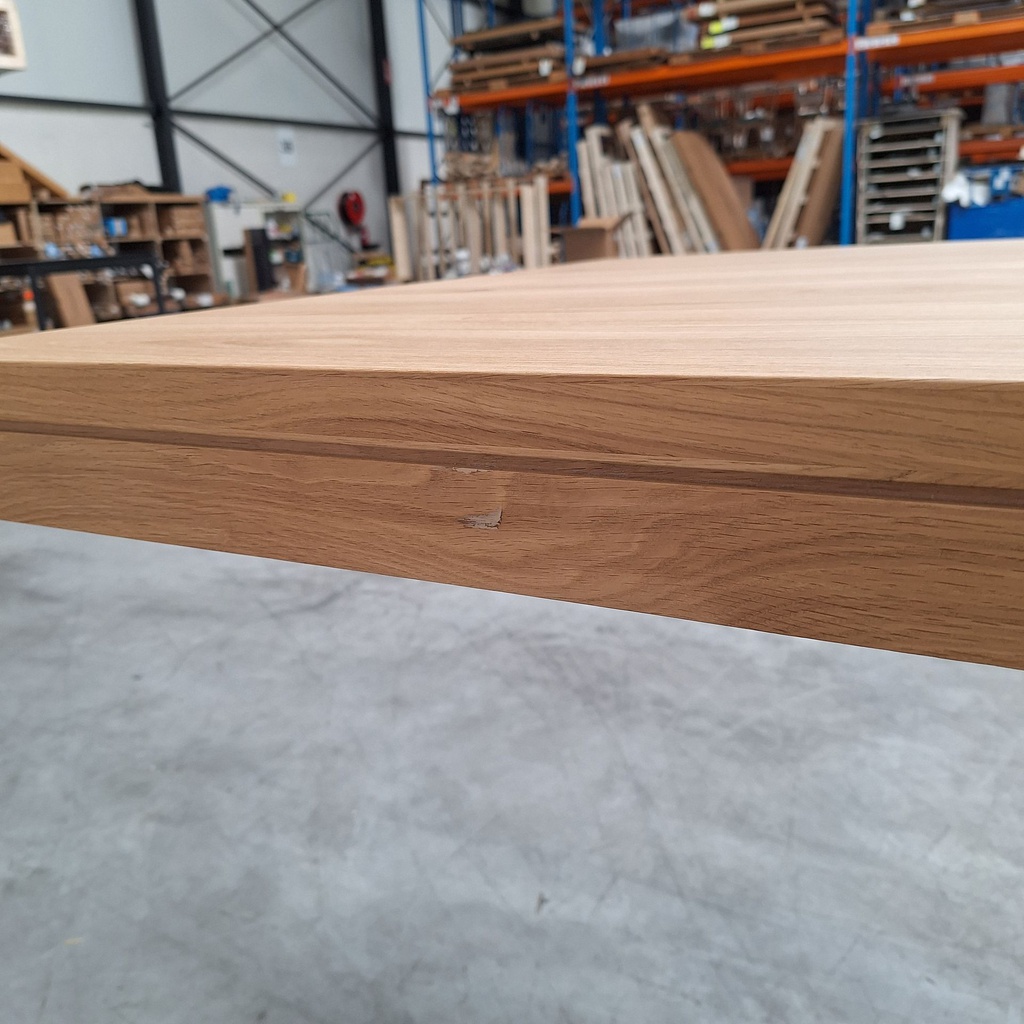 Double extendable dining table