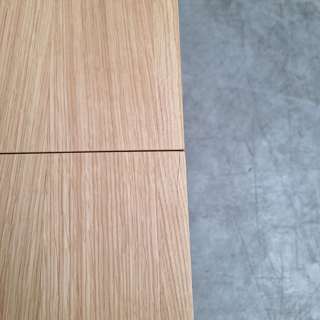 Double extendable dining table