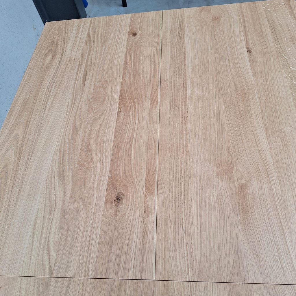 Double extendable dining table