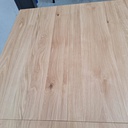 Double extendable dining table