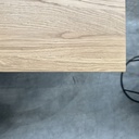 Double extendable dining table