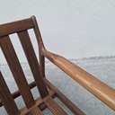 Rosewood Jack lounge chair frame