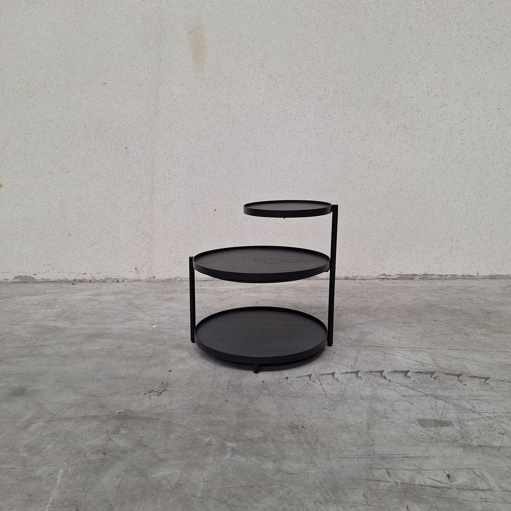 Swivel tray side table