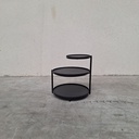 Swivel tray side table