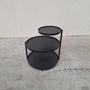 Swivel tray side table