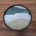 Wabi Sabi glass tray