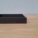 Angle glass tray