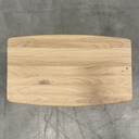 Oak Osso stool high - Varnished