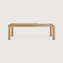 Slice extendable dining table