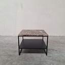 Stone side table