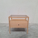 Spindle bedside table