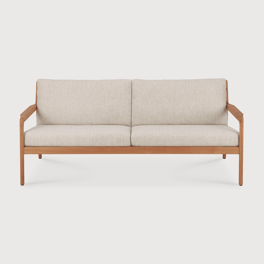 Jack outdoor sofa with cushion - 2 seater (including natural cushions)