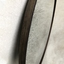 Aged wall mirror