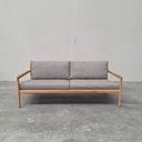 Jack outdoor 2-seater sofa with cushion