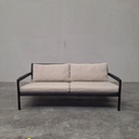Jack outdoor 2-seater sofa with cushion