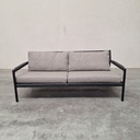 Jack outdoor 2-seater sofa with cushion