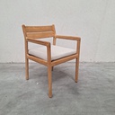 Jack outdoor dining chair with cushion