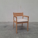 Jack outdoor dining chair with cushion