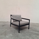 Jack outdoor lounge chair with cushion