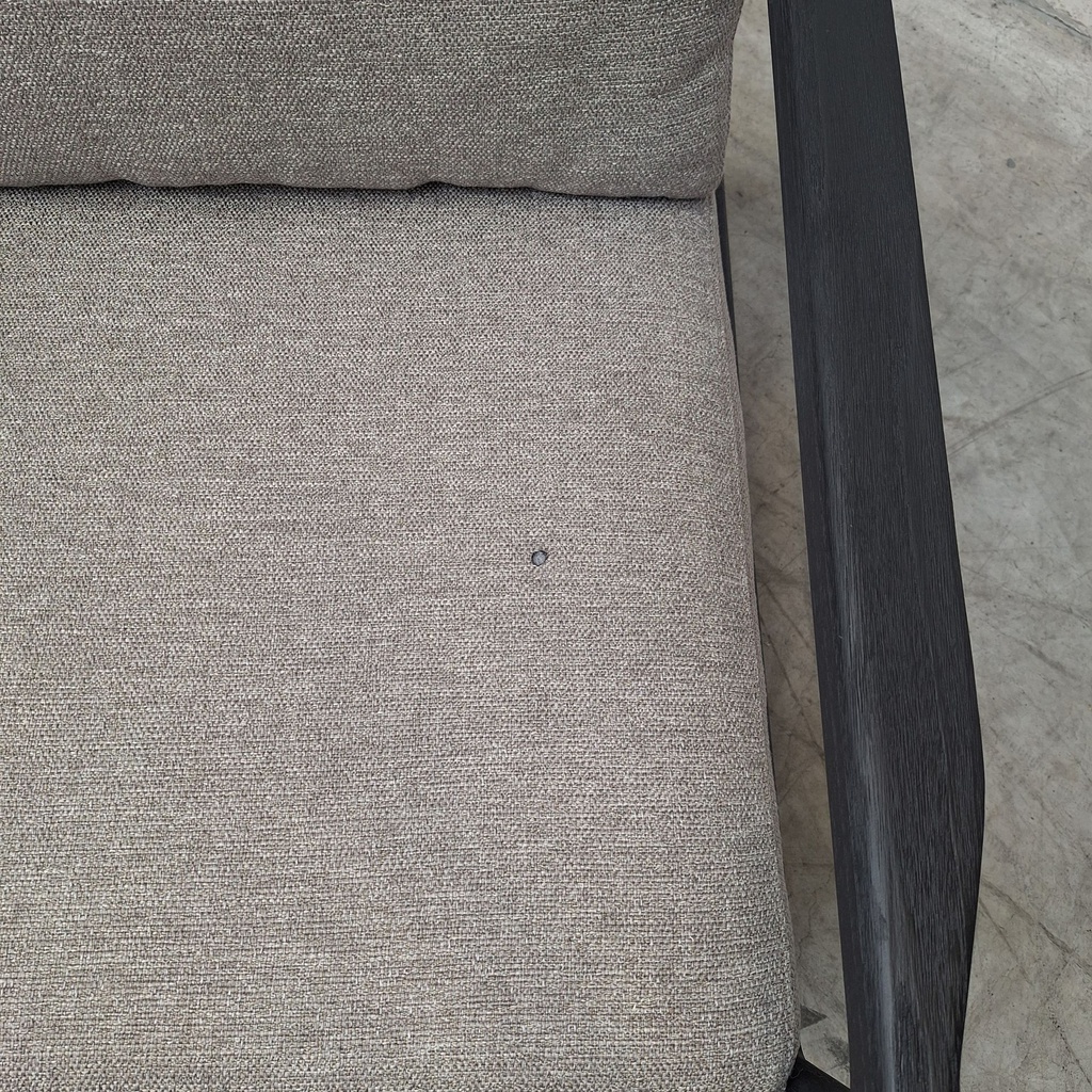 Jack outdoor lounge chair with cushion