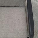 Jack outdoor lounge chair with cushion