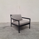 Jack outdoor lounge chair with cushion